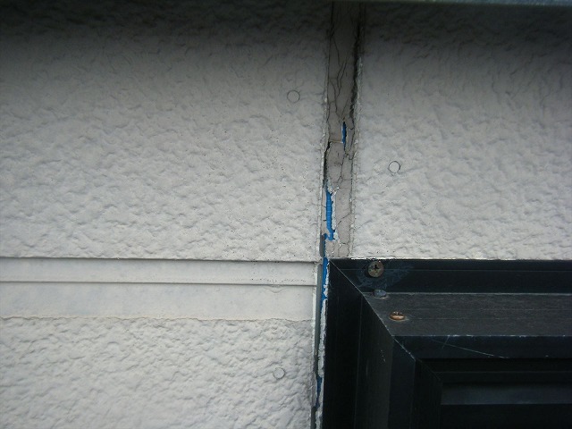 シーリング材めくれ